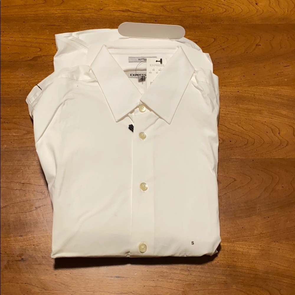 Fitted button down by express